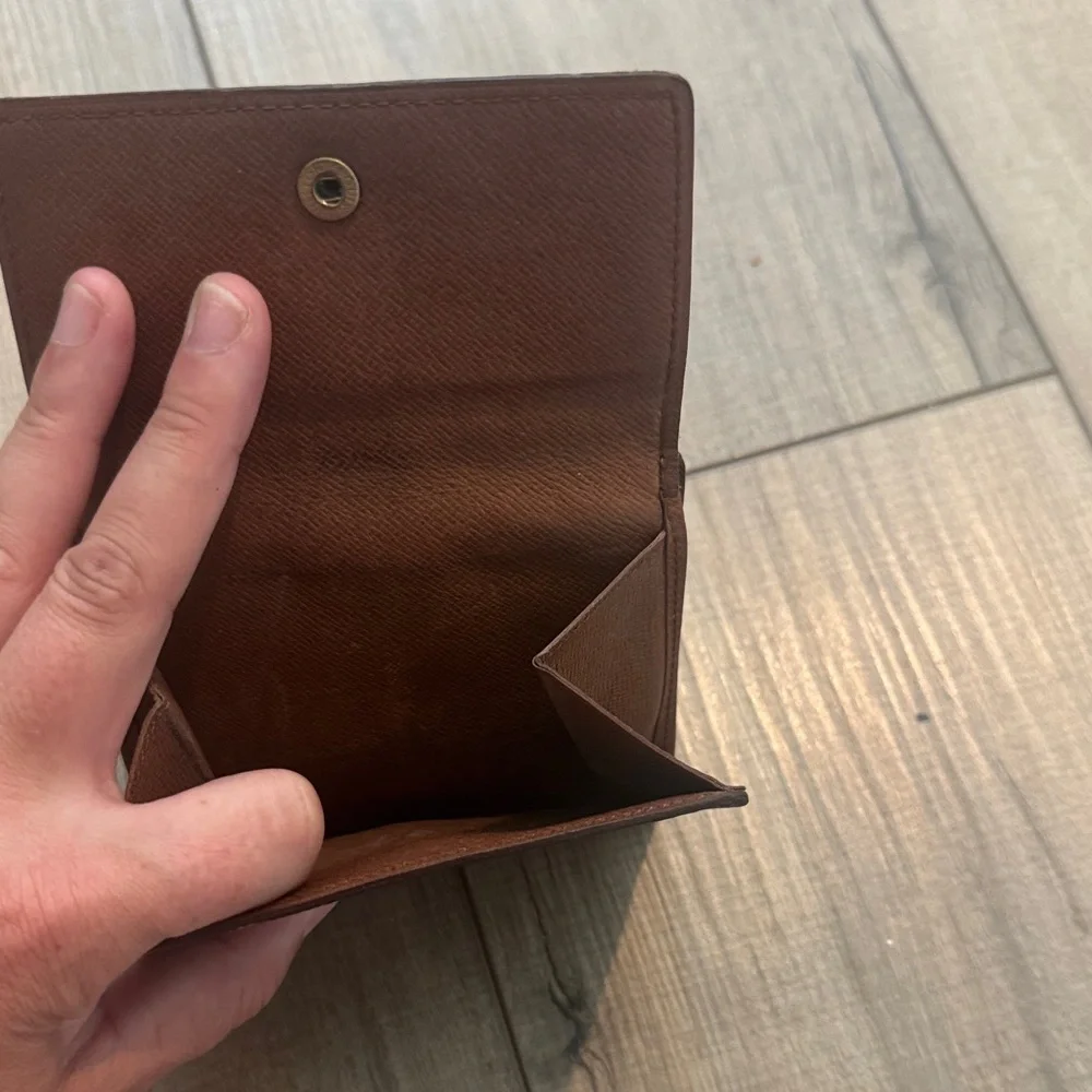 Louis Vuitton Dark Brown Monogram Wallet